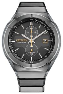 CITIZEN GENTS TITANIUM ARMOR CHRONOGRAPH WATCH CA7058-55E