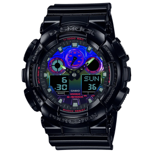 CASIO MENS G-SHOCK GA100RGB-1A