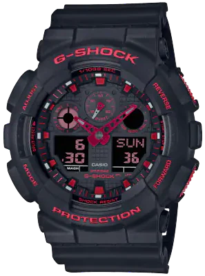 CASIO MENS G-SHOCK WATER RESIST GA100BNR-1A