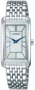 LORUS WOMEN'S WATER RESIST 30M STAINLESS STEEL MOTHER OF PEARL RRW09F