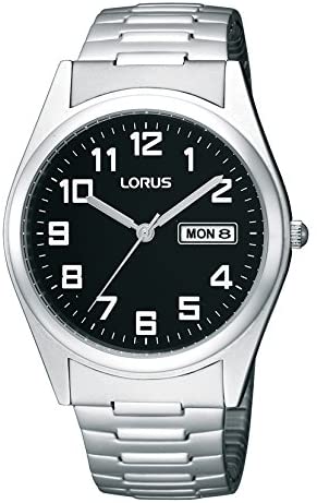 LORUS MEN'S ANALOG QUARTZ STAINLESS STEEL