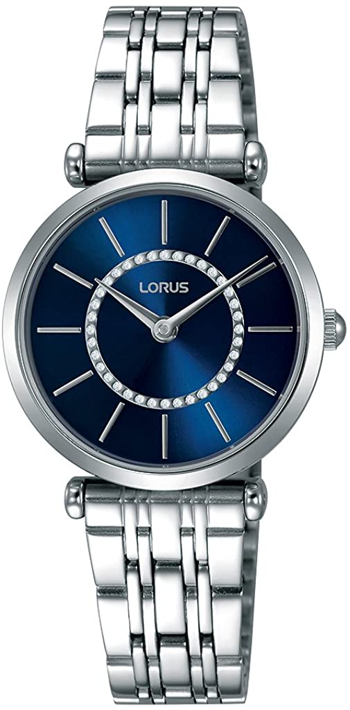 LORUS WOMEN'S PALLADIUM-PLATED BLUE DIAL