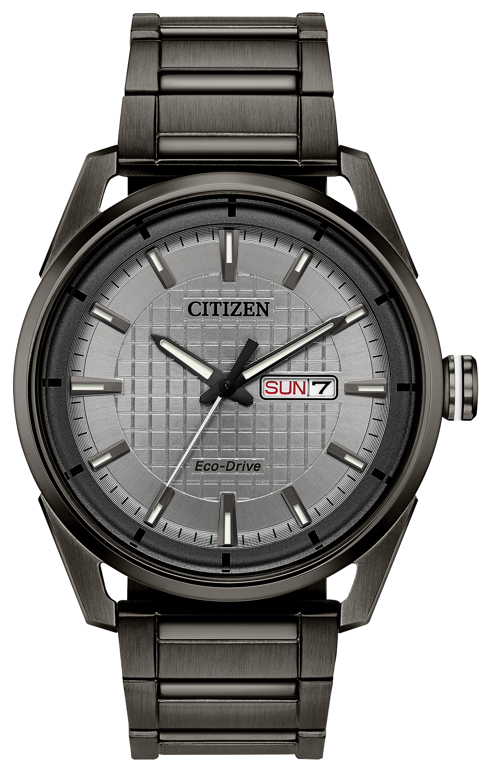 CITIZEN MEN'S ECO DRIVE GRAY STAINLESS STEEL AW0087-58H