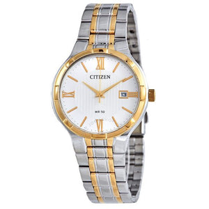 CITIZEN MEN'S STAINLESS STEEL QUARTZ BI5024-54A