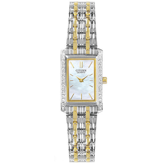 CITIZEN WOMEN'S TWO-TONE MOTHER OF PEARL EK1124-54D