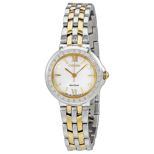 CITIZEN WOMEN'S DIAMOND ECO DRIVE WATCH EM0444-56A