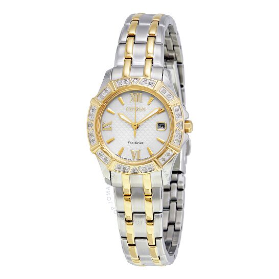 CITIZEN WOMEN'S DIAMOND COLLECTION ECO DRIVE EW2364-50A