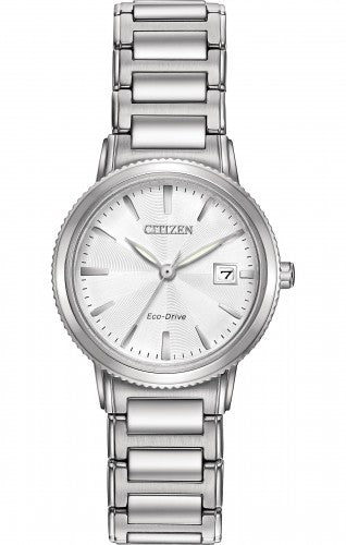 CITIZEN WOMEN'S SILHOUETTE SPORTS ECO DRIVE STAINLESS STEEL EW2370-57A