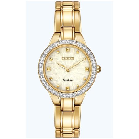 CITIZEN WOMEN'S SILHOUETTE CRYSTAL ECO-DRIVE EX1362-54P