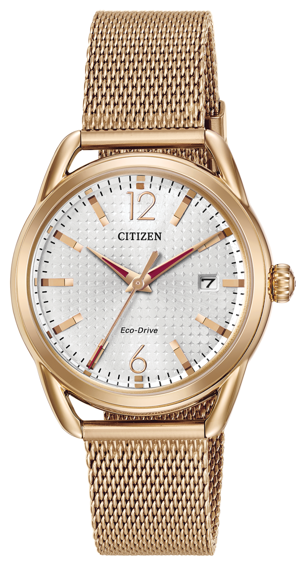 CITIZEN WOMEN'S ROSE GOLD TONE COLOUR ECO DRIVE FE6083-72A