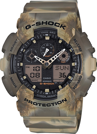 CASIO MEN'S G SHOCK GA100MM-5A