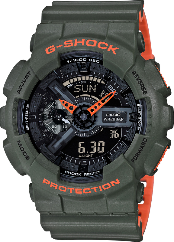 CASIO MEN'S G SHOCK GA110LN-3A