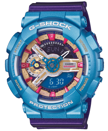 CASIO WOMEN'S A G SHOCK SPORTS SERIES GMAS110HC-6A