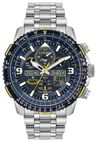 MEN ECO STAINLESS STEEL BLUE JY8078-52L