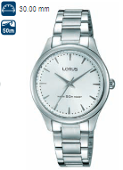 LORUS WOMEN'S WATER RESIST 50M STAINLESS STEEL JAPAN MOVEMENT RRS87V