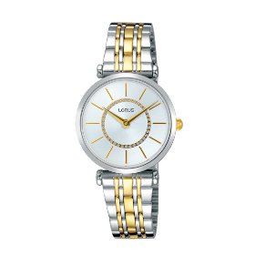 LORUS WOMEN'S QUARTZ STAINLESS STEEL TWO-TONE RRW11F