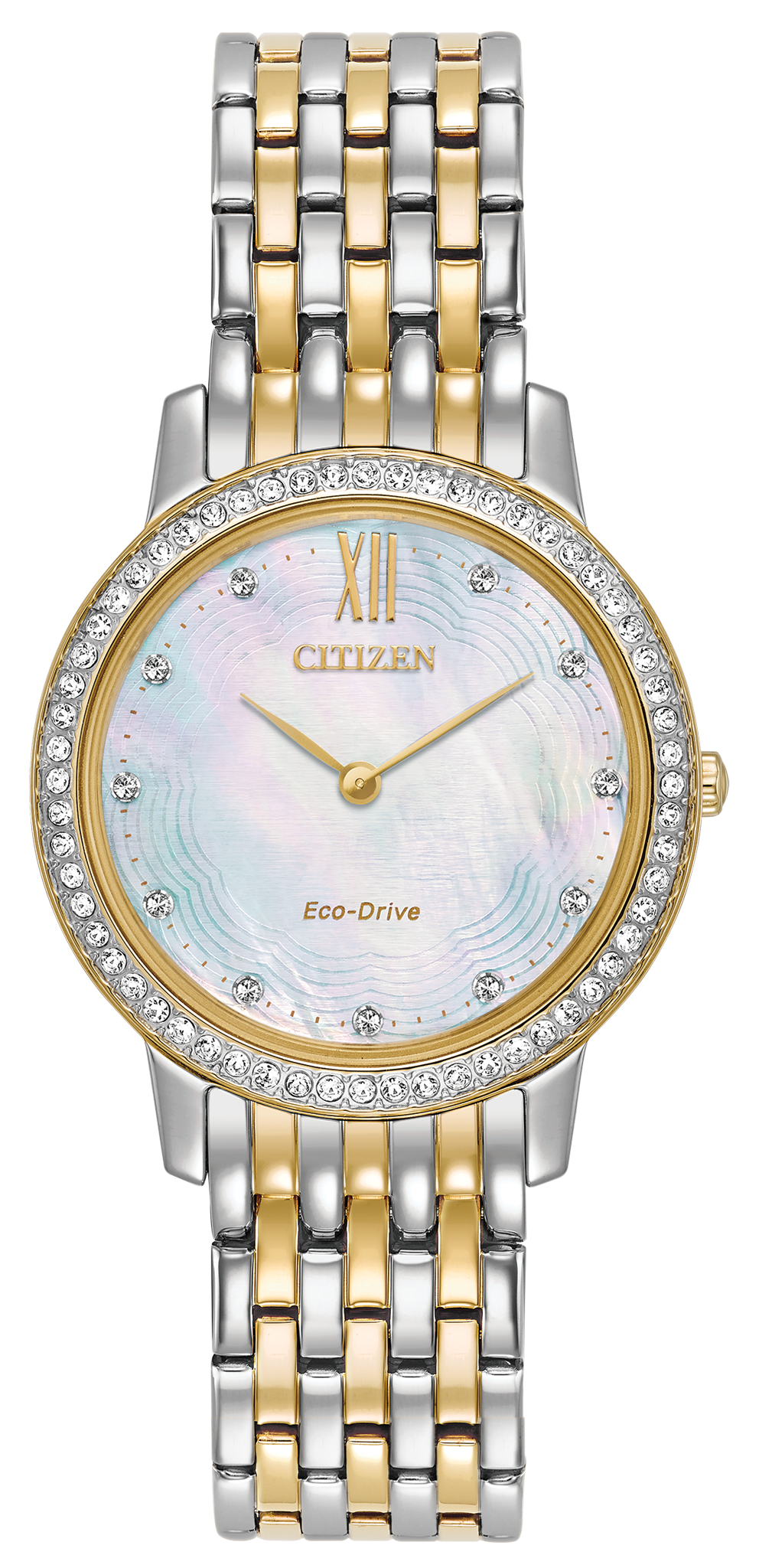 CITIZEN WOMEN'S SILHOUETTE CRYSTAL EX1484-57D