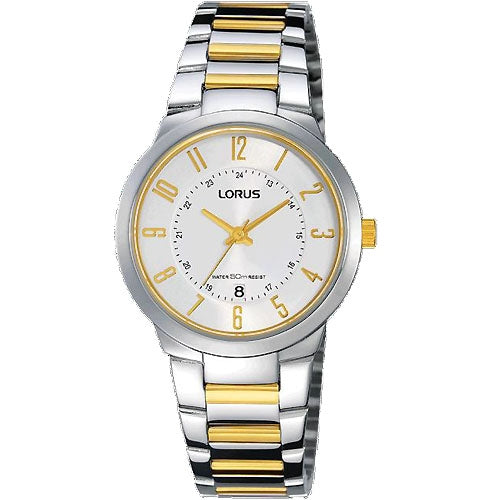 LORUS WOMEN'S QUARTZ TWO-TONE STAINLESS STEEL RH797A